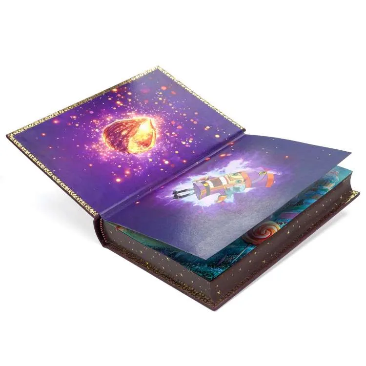 Подарочное издание в кожаном переплете "Щелкунчик и мышиный король"