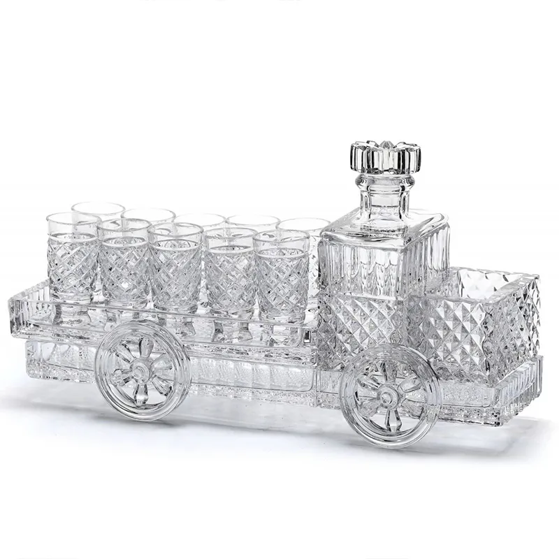 Набор для алкоголя "Хрустальный автомобиль"