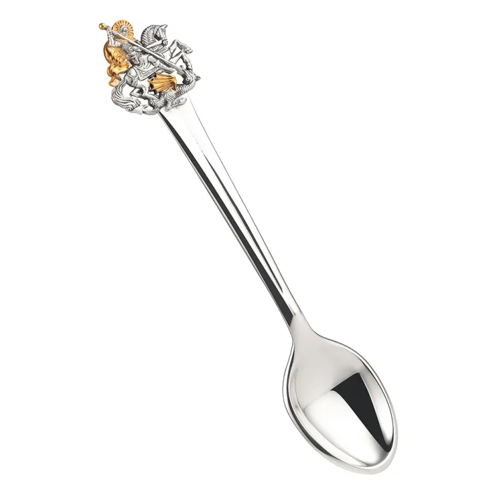 Армуд с ложкой и блюдцем "Георгий Победоносец"