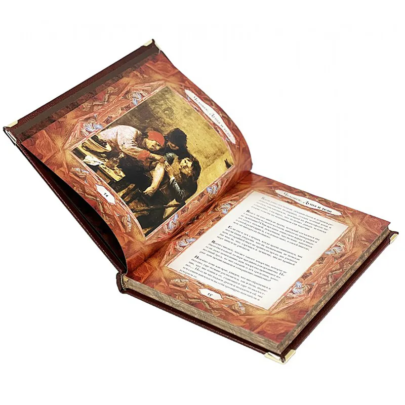 Книга в кожаном переплете "Опыты. Избранные цитаты" Мишель Монтень. 