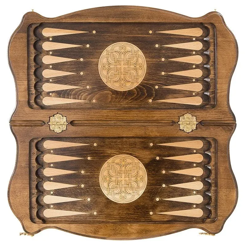 Подарочные шахматы + нарды "Престиж"