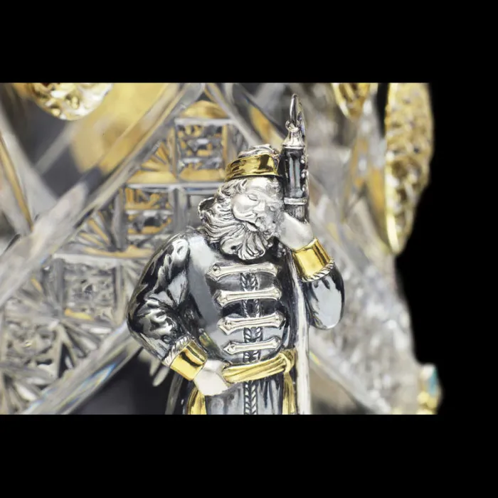 Эксклюзивный набор серебряных ложек "Ель"