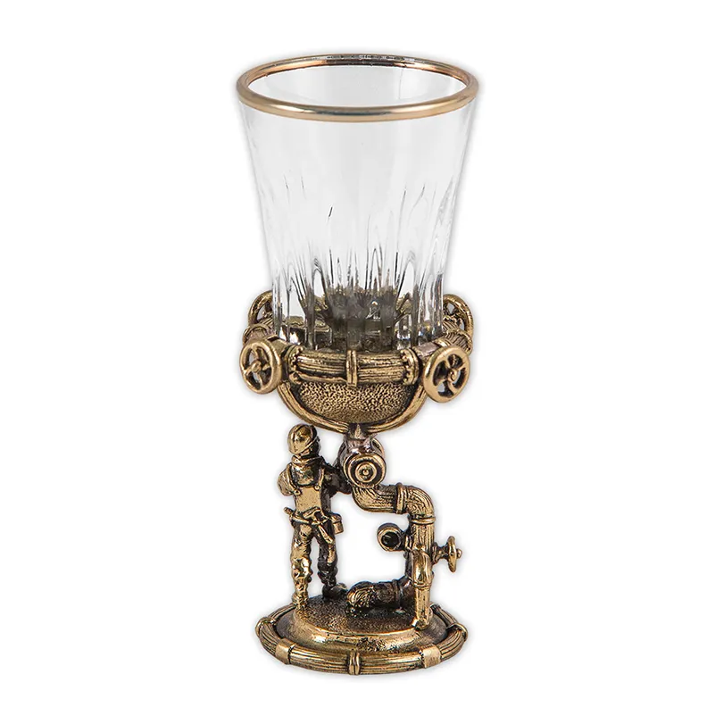 Водочный набор из 3-х стопок "Нефть и Газ" 