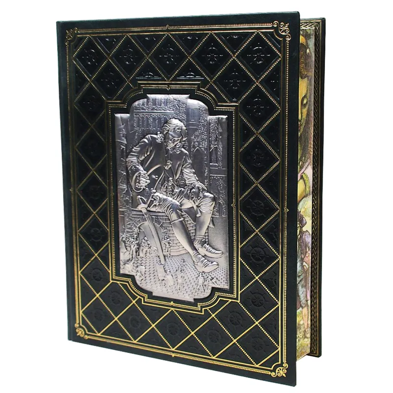 Книга в кожаном переплете "Путешествия Гулливера" Джонатан Свифт