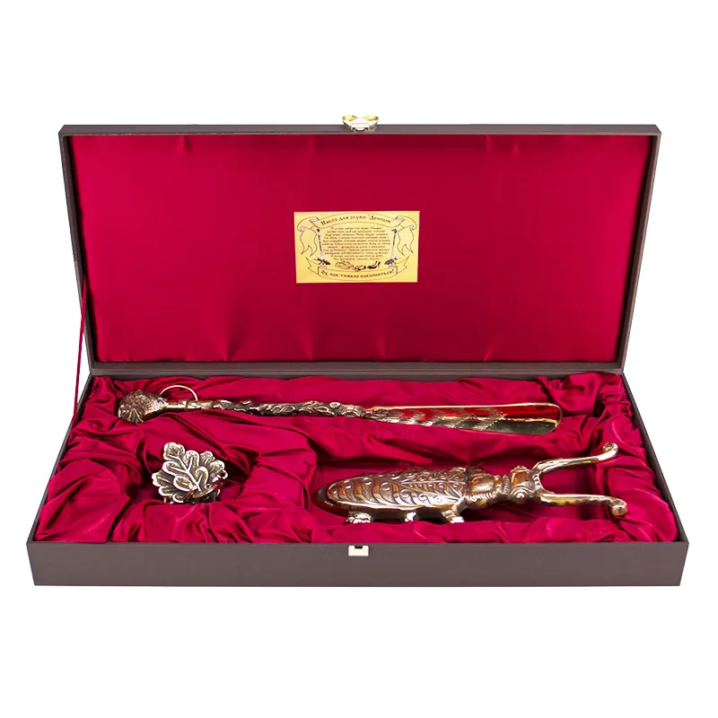 Набор для обуви в подарочном футляре "Орел"