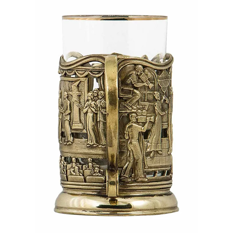 Подстаканник с ложкой "Кинорежиссёр"