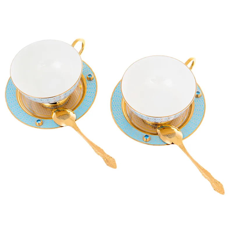 Чайный набор на две персоны "Бризе" Златоуст