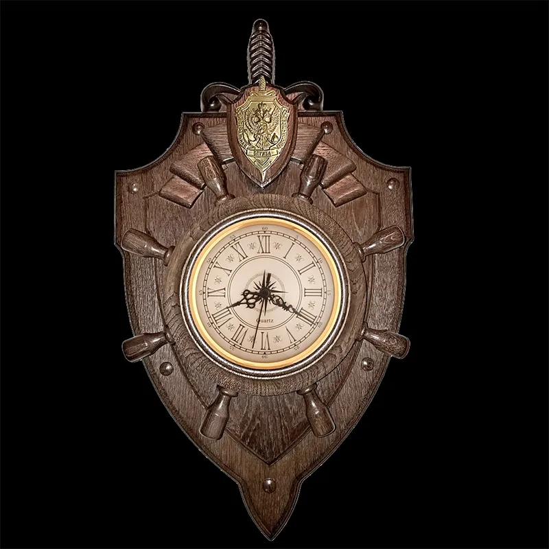 Настенные часы "Герб ФСБ"