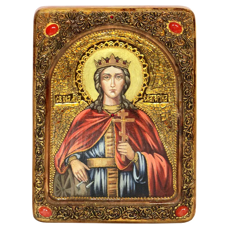 Живописная икона Святая великомученица Екатерина