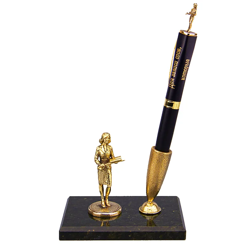 Настольный набор "Учитель женщина" в футляре