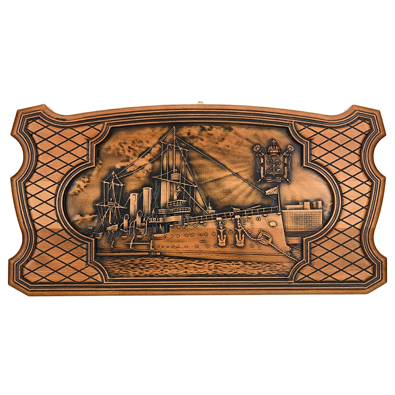 Нарды резные "Военно-морской флот РФ"