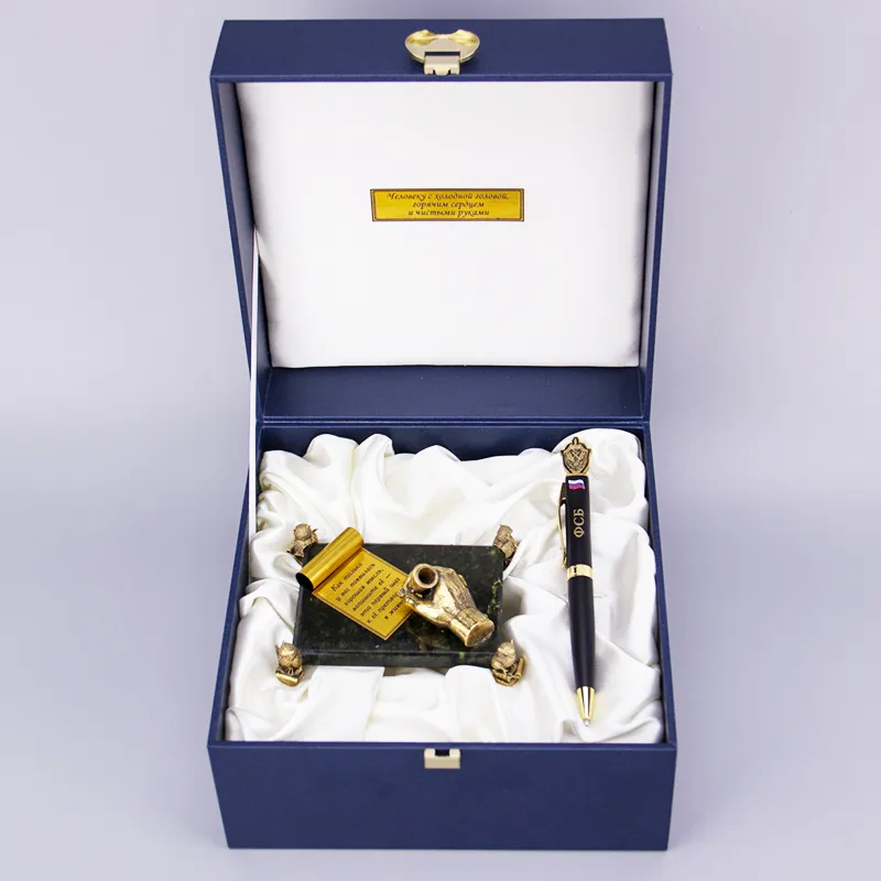 Настольный набор "ФСБ" в футляре