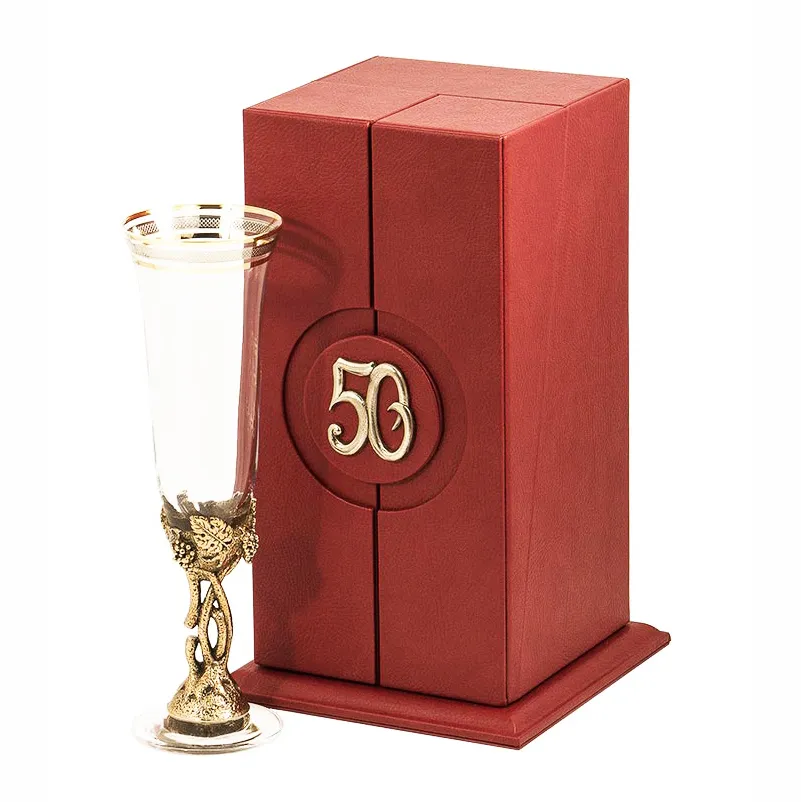 Бокал для шампанского "Юбилей, 50 лет" 