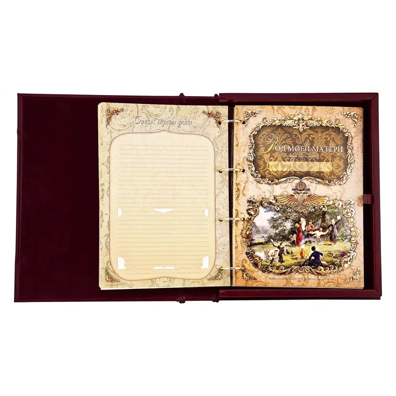 Родословная книга в футляре "Элитная"