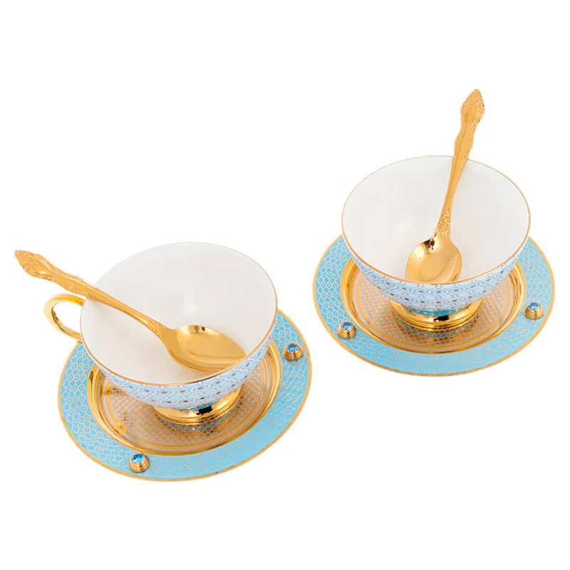 Чайный набор на две персоны "Бризе" Златоуст