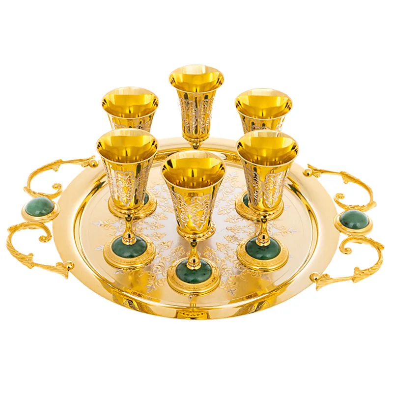 Набор для вина на 6 персон, Златоуст