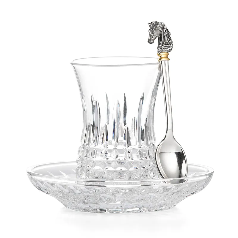 Армуд с ложкой и блюдцем "Лошадь"