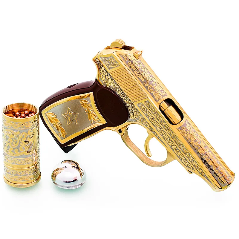 Золотой пистолет "СССР" пневматический
