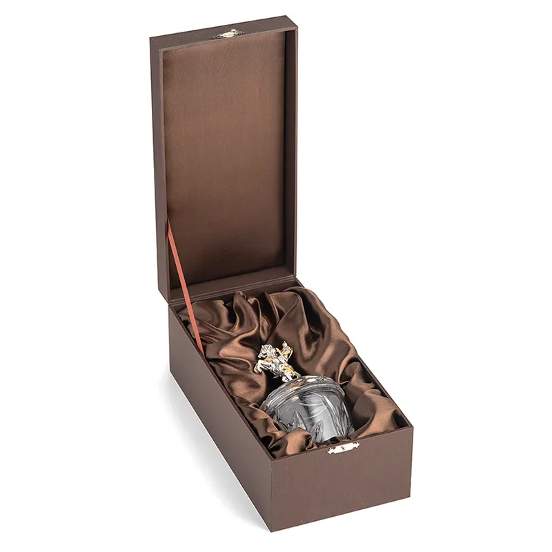 Серебряная икорница "Витязь"