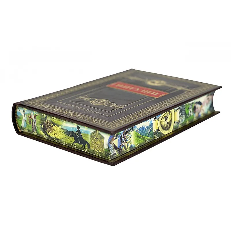 Подарочная книга в кожаном переплете "Ингуши"