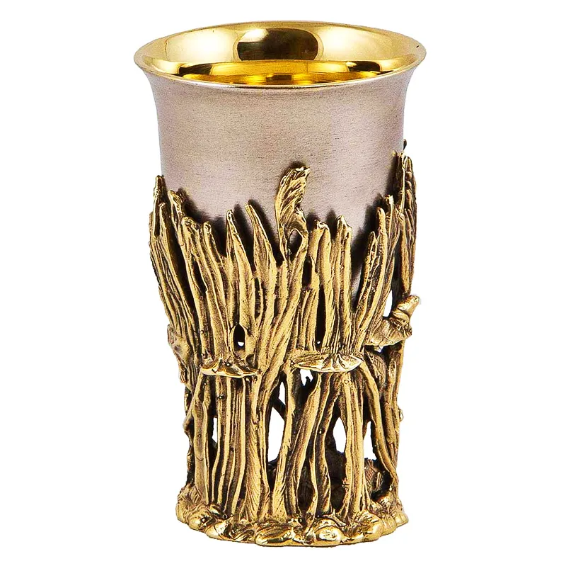 Подарочный набор книга в коже и 6 стопок "Рыбацкий" Л.П. Сабанеев