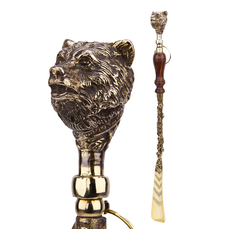 Набор для обуви в подарочном футляре "Медведь"