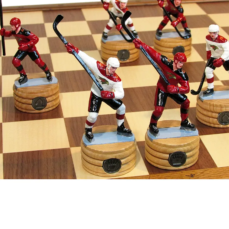 Шахматы коллекционные «Хоккей. Авангард»