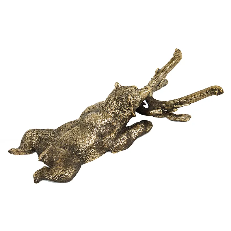 Набор для обуви в подарочном футляре "Медведь"