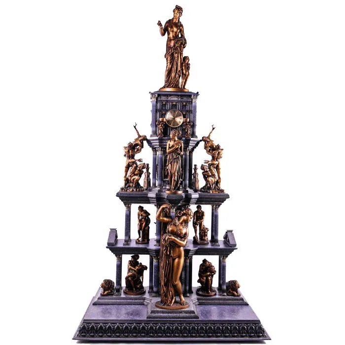 Часы напольные "Храм времени"