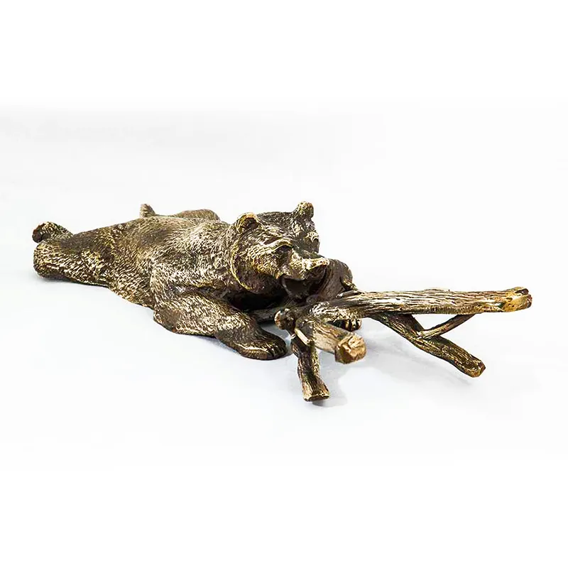 Набор для обуви в подарочном футляре "Медведь"