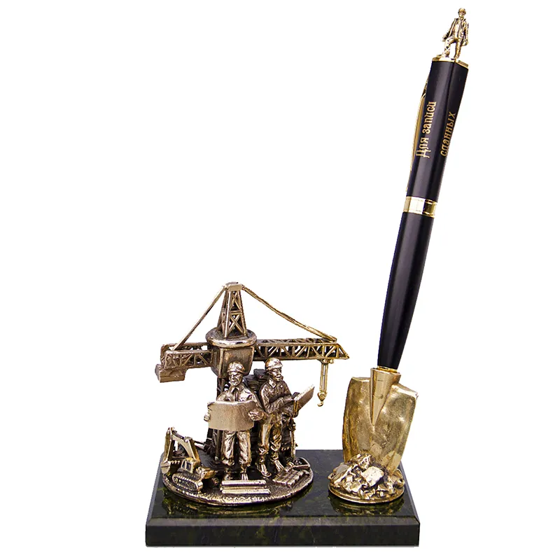 Настольный набор "Строители" в футляре