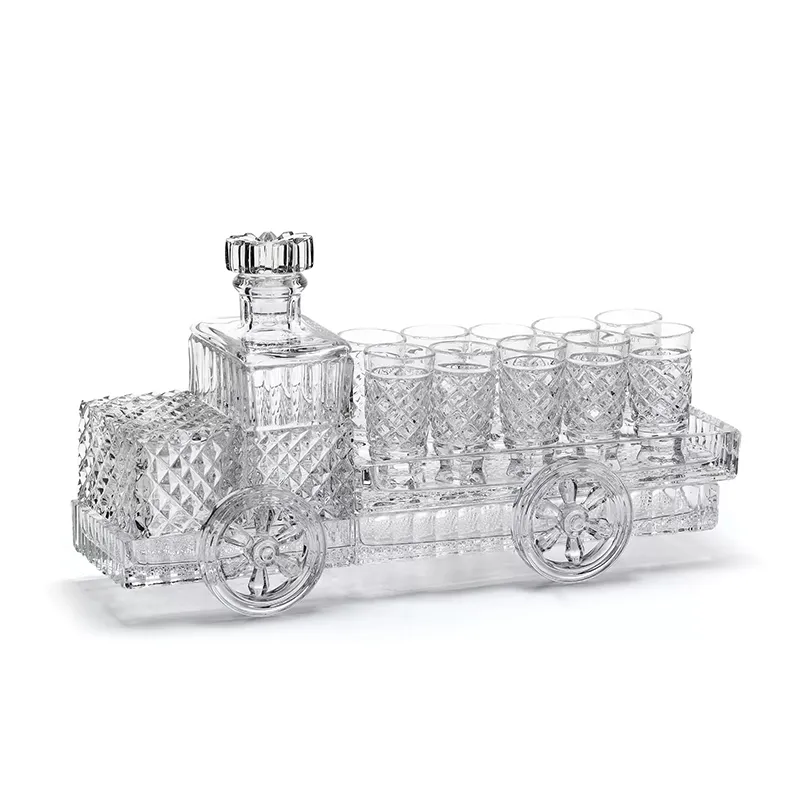 Набор для алкоголя "Хрустальный автомобиль"