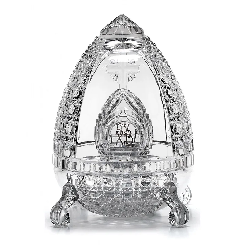 Пасхально яйцо из хрусталя