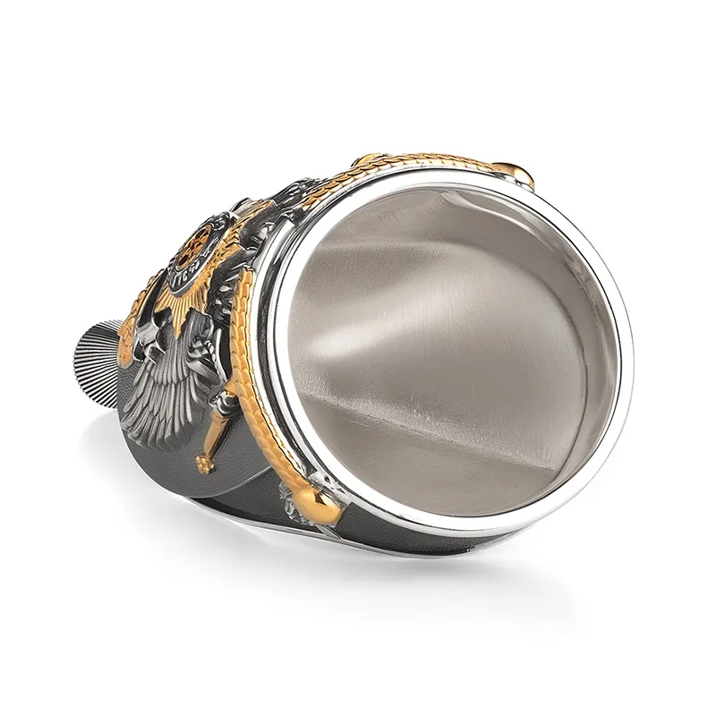 Набор серебряных рюмок «Русское воинство»