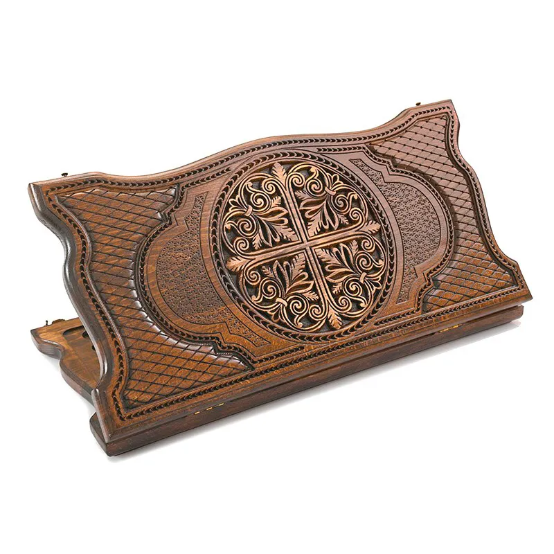 Нарды-шашки резные "Узор"