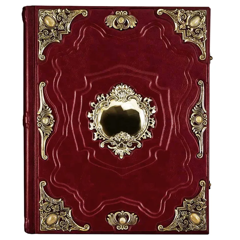 Родословная книга в кожаном переплете "Ювелирная"