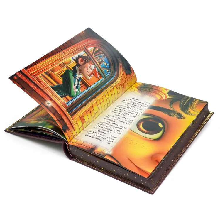 Подарочное издание в кожаном переплете "Щелкунчик и мышиный король"