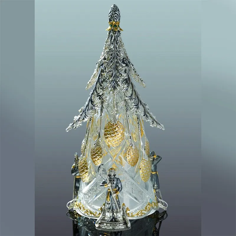 Эксклюзивный набор серебряных ложек "Ель"