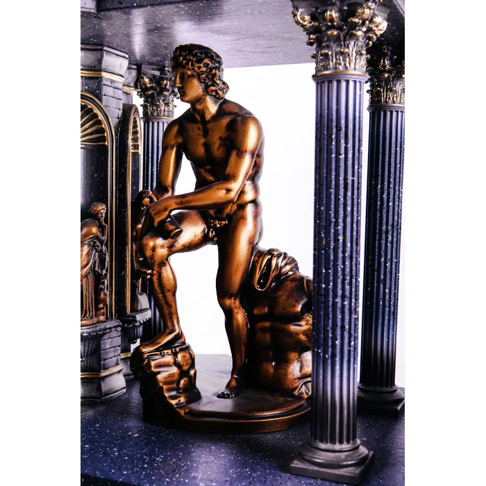 Часы напольные "Храм времени"