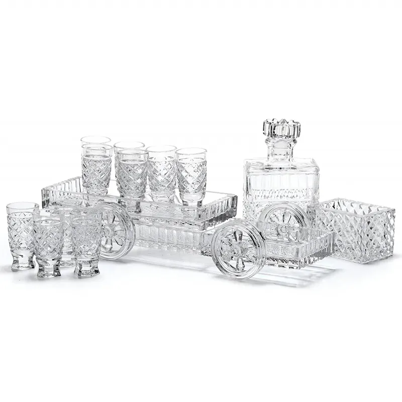 Набор для алкоголя "Хрустальный автомобиль"
