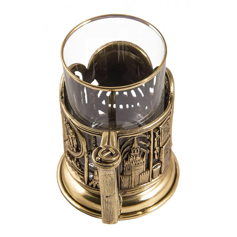 Подстаканник с ложкой "СССР"