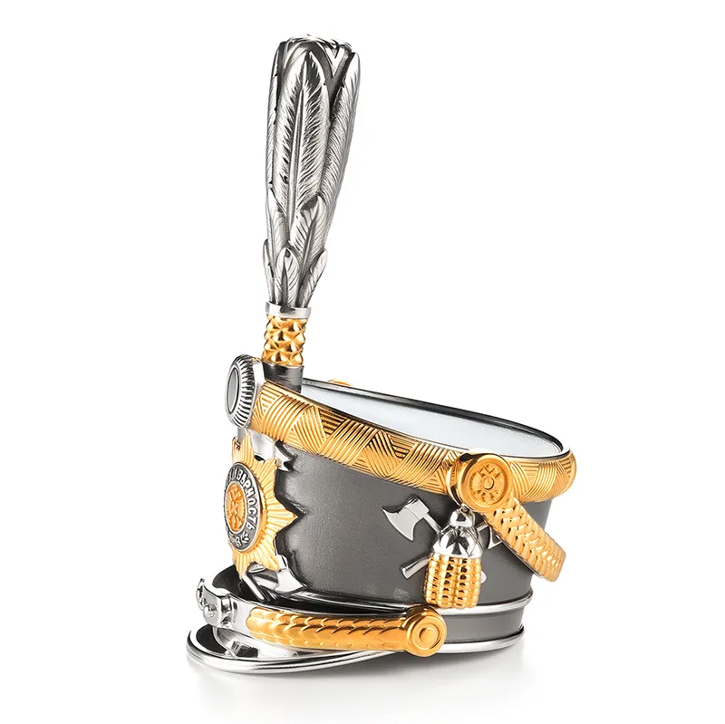 Набор серебряных рюмок «Русское воинство»