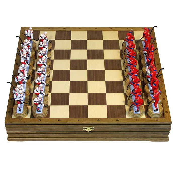 Шахматы коллекционные «Хоккей. Локомотив»