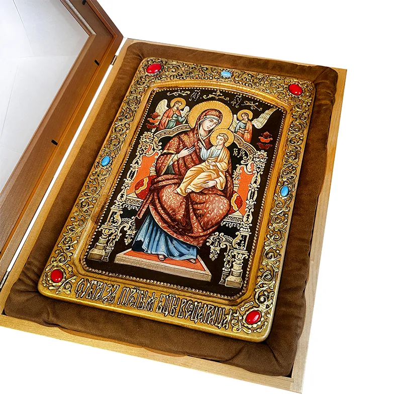 Икона живописная Божией матери «Всецарица (Пантанасса)»