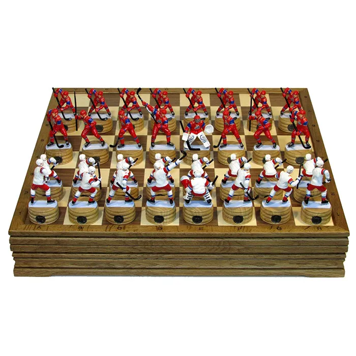 Шахматы коллекционные «Хоккей. Локомотив»