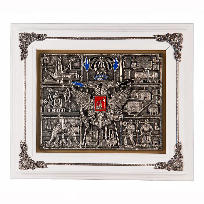 Ключница "Герб нефтяников и газовиков"