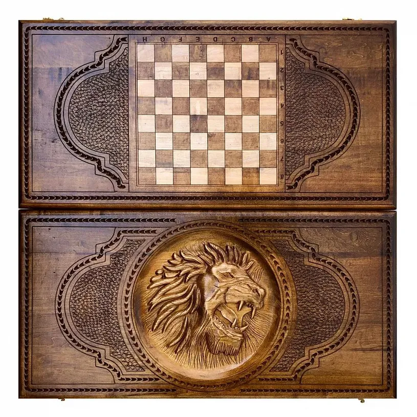 Нарды деревянные "Лев"