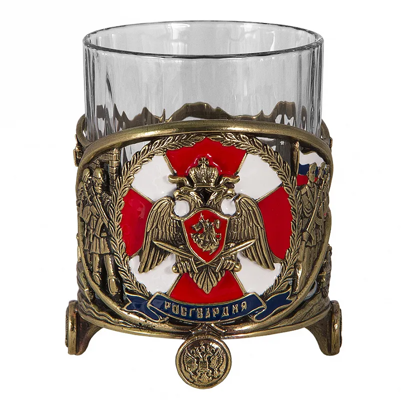 Набор из 3-х бокалов для виски "Росгвардия"