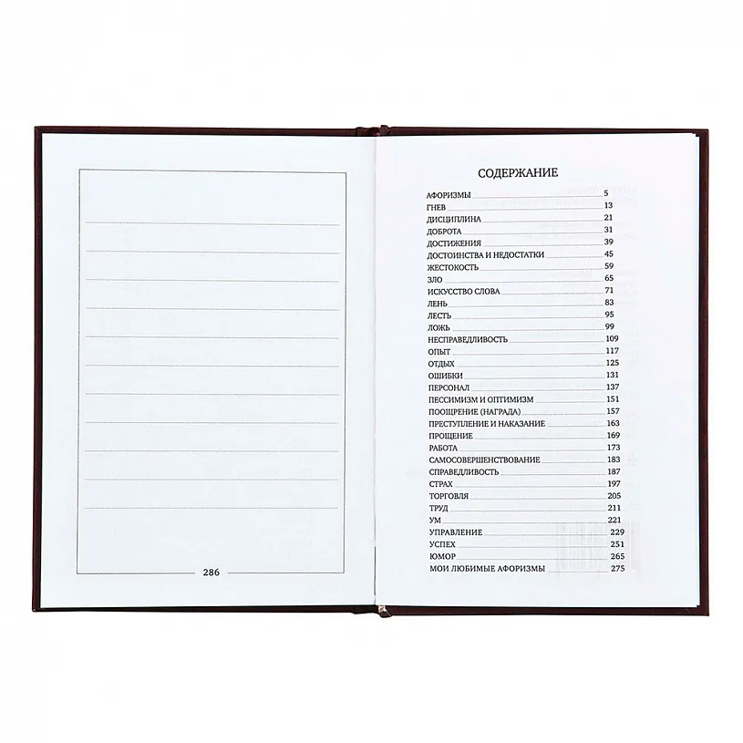 Набор руководителя "Лев на щите" с книгой афоризмов