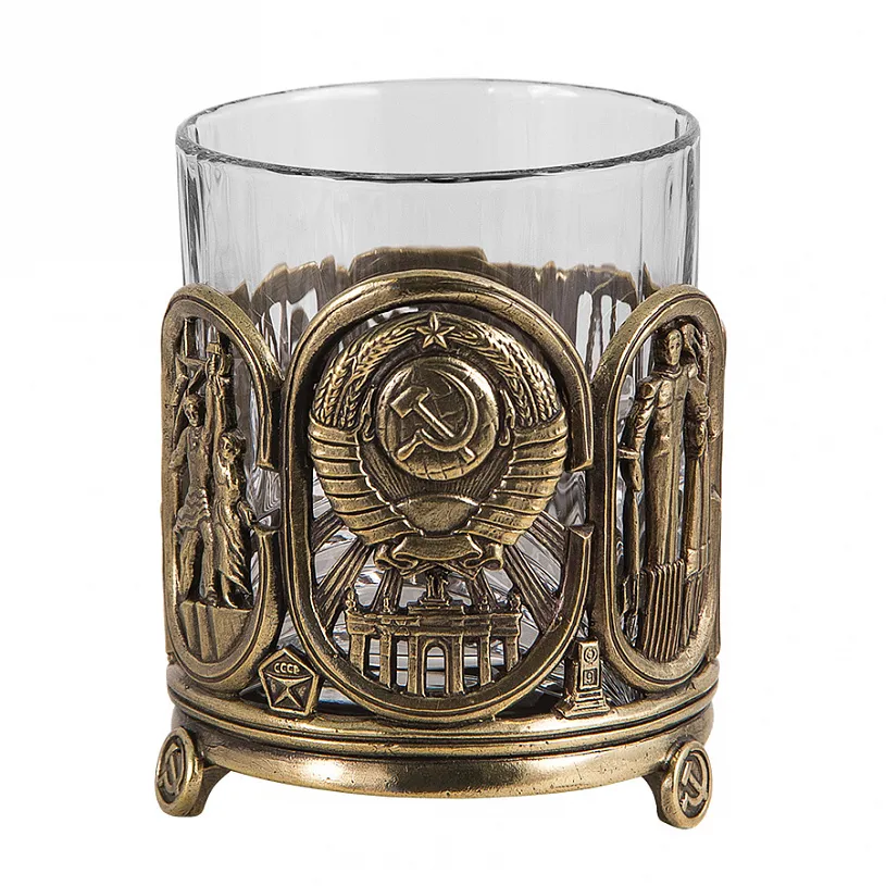 Набор из 2-ух бокалов для виски "СССР"